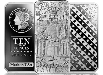 Buy Silver bars